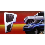 SIDE VENT AIR FLOW ครอบแก้ม แต่งข้างประตู ซ้าย+ขวา V.1 FORTUNER 2005-2012 ฟอร์จูนเนอร์